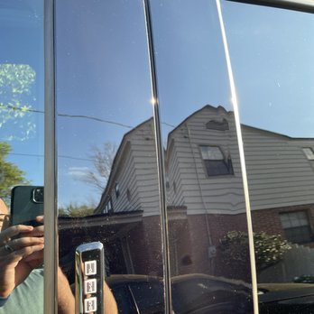 Diwal Auto Pros - They removed the swirl marks from the black door pillars. - Car Window Tinting Near Me - Jacksonville, Florida Diwal Auto Pros - They removed the swirl marks from the black door pillars. - Car Window Tinting Near Me - Jacksonville, Florida