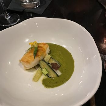 Stubborn Seed - This fish/ curry dish... bombastic - New American Near Me - Miami Beach, Florida Stubborn Seed - This fish/ curry dish... bombastic - New American Near Me - Miami Beach, Florida