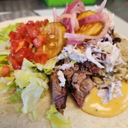 Code 1 BBQ - Brisket Burrito