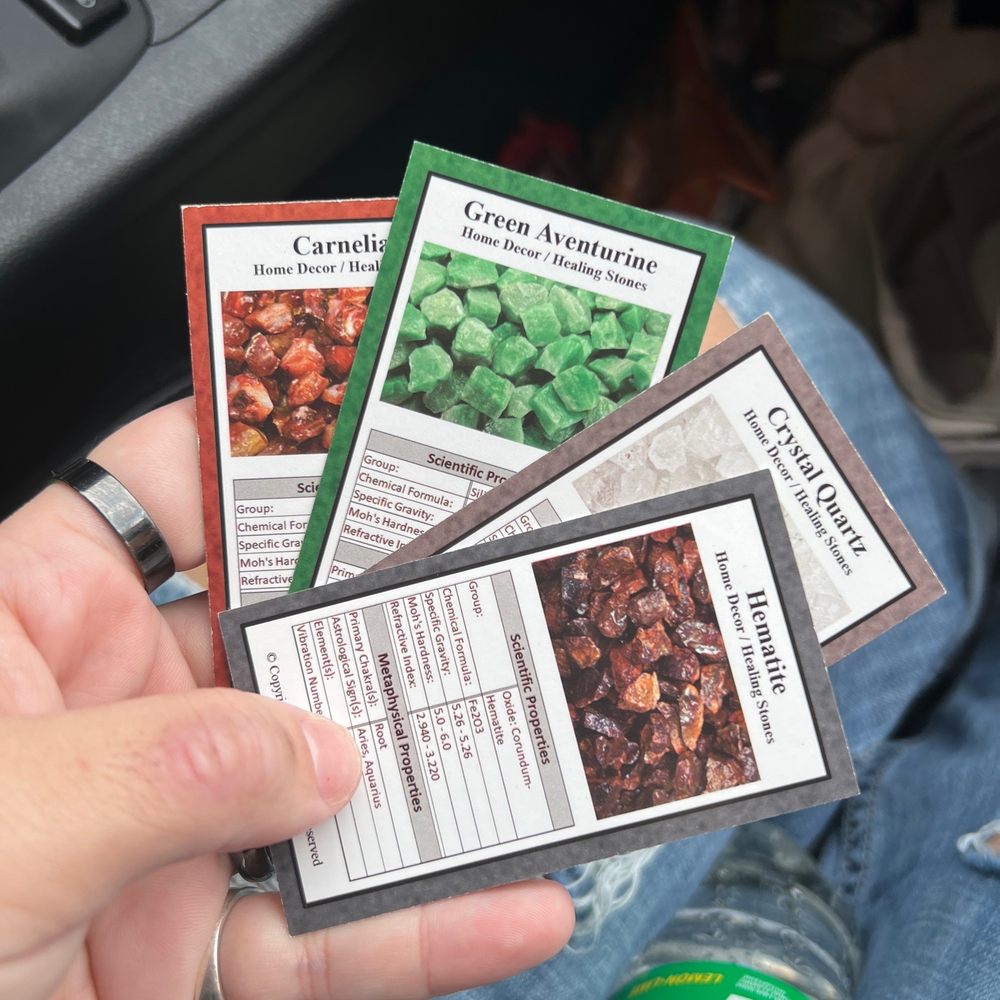 Love Goddess Healing - cards they gave us about our crystals - Spiritual Shop Near Me - St. Louis, Missouri Love Goddess Healing - cards they gave us about our crystals - Spiritual Shop Near Me - St. Louis, Missouri