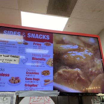 Krispy Krunchy - sides and snacks menu - Cajun/Creole Near Me - Richmond, California Krispy Krunchy - sides and snacks menu - Cajun/Creole Near Me - Richmond, California