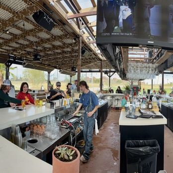 Grass Clippings - Under the outdoor covered bar, nice! - Golf Near Me - Tempe, Arizona