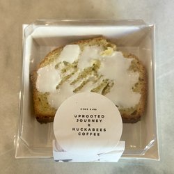 Huckabees Coffee - Uprooted Journey X Huckabees coffee lemon loaf