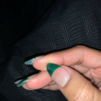 Tina Nails & Spa - the finger she put nail glue on - Nail Salons Near Me - Mooresville, North Carolina Tina Nails & Spa - the finger she put nail glue on - Nail Salons Near Me - Mooresville, North Carolina
