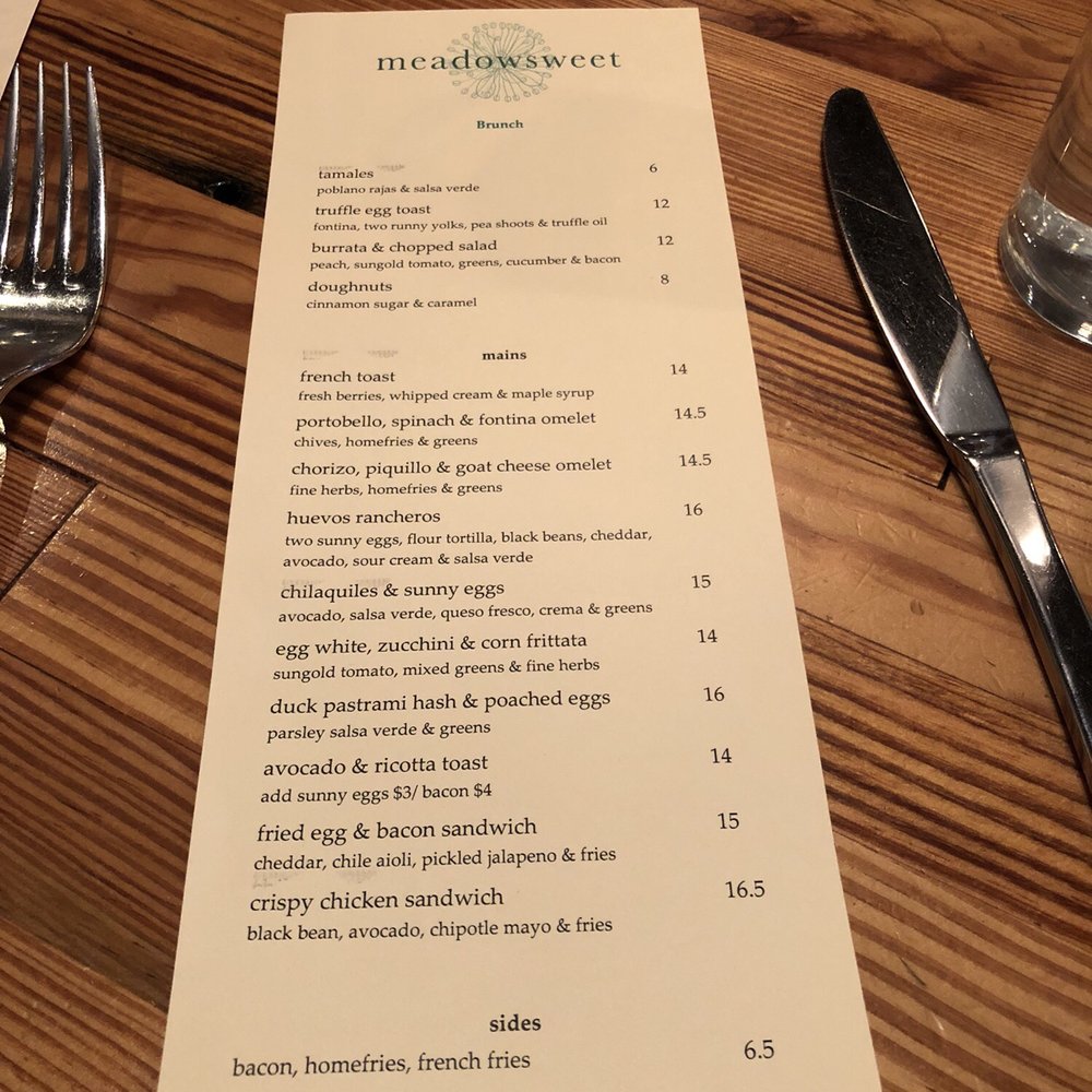 Meadowsweet - New American Near Me - Brooklyn, New York Meadowsweet - New American Near Me - Brooklyn, New York
