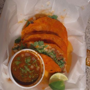 3 Reyes - Birria tacos were amazing!!! So flavorful and the shells weren't soggy. The consume was chefs kiss as well! - Mexican Near Me - Mooresville, North Carolina 3 Reyes - Birria tacos were amazing!!! So flavorful and the shells weren't soggy. The consume was chefs kiss as well! - Mexican Near Me - Mooresville, North Carolina