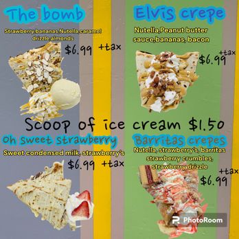 2 Scoops - We now have crepes! - Ice Cream & Frozen Yogurt Near Me - Omak, Washington