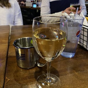 Narrow Bridge - Moscow Mule & another glass of wine with a good full pour! - Brewpubs Near Me - Green Bay, Wisconsin