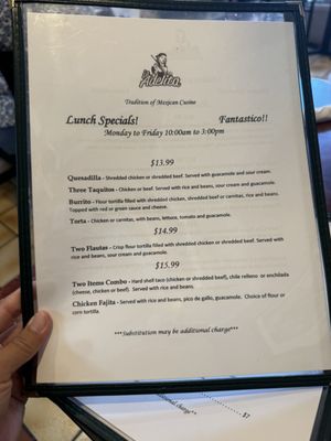 Menu photo 1 La Adelita Monrovia, CA Menu photo 1 La Adelita Monrovia, CA