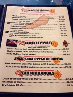 Menu photo 1 Nopalito Restaurant Las Cruces, NM