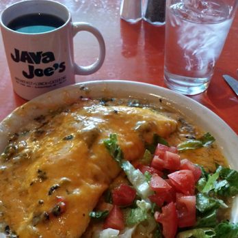 Java Joe's - 3-egg 3-filling omelette, coffee, H2O = filling breakfast. - Coffee & Tea Near Me - Albuquerque, New Mexico