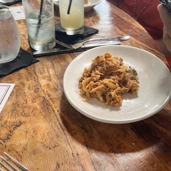 Tre Trattoria - Bolognese w/Meat sauce. The pasta melted in your mouth! - Italian Near Me - San Antonio, Texas Tre Trattoria - Bolognese w/Meat sauce. The pasta melted in your mouth! - Italian Near Me - San Antonio, Texas