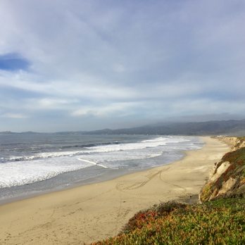 Half Moon Bay State Beach - The sand stretches for miles. - Beaches Near Me - Half Moon Bay, California Half Moon Bay State Beach - The sand stretches for miles. - Beaches Near Me - Half Moon Bay, California