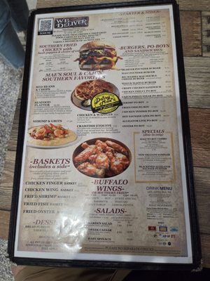 Menu photo 2 Daisy Mae’s New Orleans, LA Menu photo 2 Daisy Mae’s New Orleans, LA