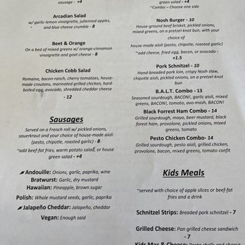 West Oak Nosh - Menu - German Near Me - Lodi, California West Oak Nosh - Menu - German Near Me - Lodi, California
