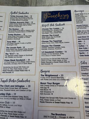 Menu photo 2 Frances' Deli Chicago, IL