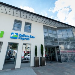 Touristeninformation Zell am See - Sie finden uns direkt an der Hauptstraße.