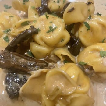 Aroma Restaurant - My pasta and mushrooms meal which was delicious! - Coffee & Tea Near Me - Ventnor City, New Jersey