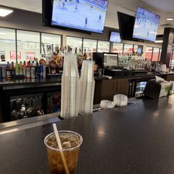 Falcons Nest - Hey, I get it sometimes you don't need a fancy meal and you just need a good place to have a double Jack and Coke and watch the hockey game.