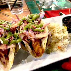 Blue Agave Restaurante y Tequileria - Rockfish Tacos