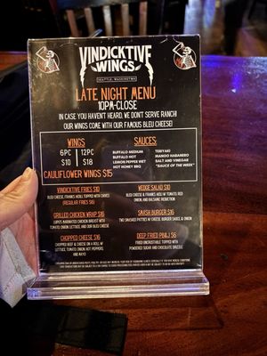 Vindicktive Bar and Wings by null