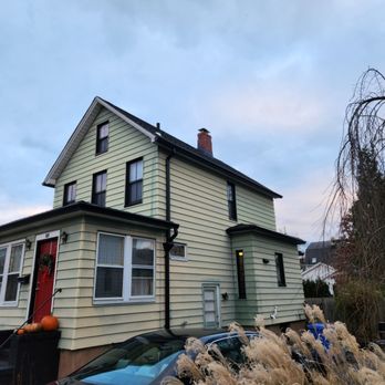 ELG Gutter Cleaning - Gutters 6" And Leaders 3"×4" Installed Black Color - Gutter Services Near Me ELG Gutter Cleaning - Gutters 6" And Leaders 3"×4" Installed Black Color - Gutter Services Near Me