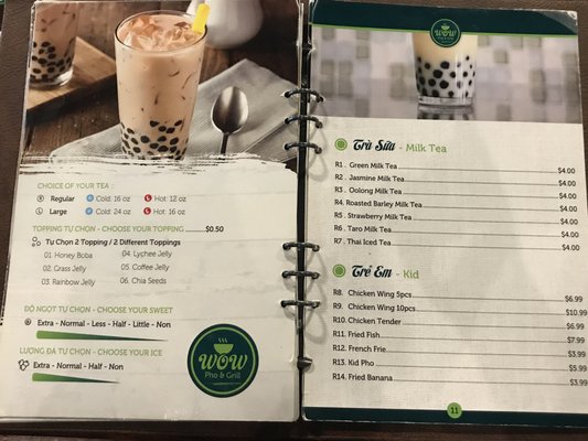 Menu photo 2 Wow Pho & Grill Woodstock, GA Menu photo 2 Wow Pho & Grill Woodstock, GA