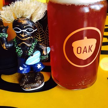Oak - Hey Tiki wants a beer.... - Burgers Near Me - Seattle, Washington