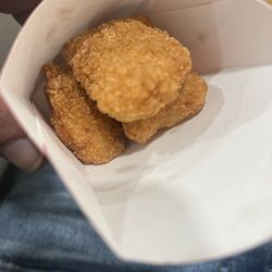 Wendy's - 4 PC. Crispy Chicken Nuggets but only got 3
