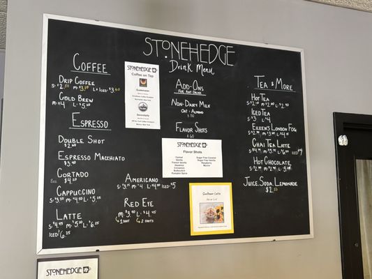 Menu photo 1 Stonehedge Cafe Marion, NY Menu photo 1 Stonehedge Cafe Marion, NY