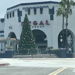 Christmas Tree in front of the theater Christmas Tree in front of the theater