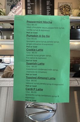 Menu photo 3 Espresso Profeta Los Angeles, CA Menu photo 3 Espresso Profeta Los Angeles, CA