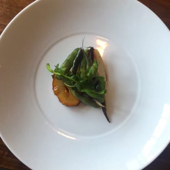 Le Comptoir - (june 2015) fifth course: new potatoes, beans and spring onions w/ onion au jus - New American Near Me - Los Angeles, California Le Comptoir - (june 2015) fifth course: new potatoes, beans and spring onions w/ onion au jus - New American Near Me - Los Angeles, California