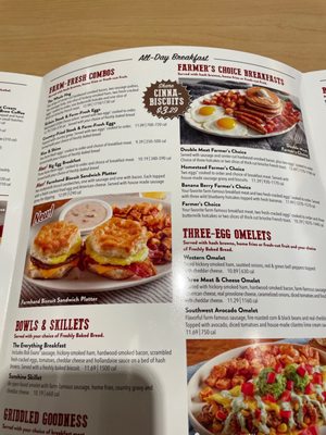 Menu photo 2 Bob Evans Clearwater, FL