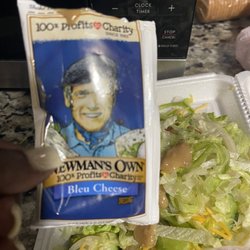 Spoiled bleu cheese