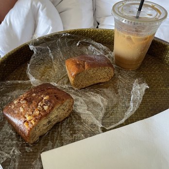 Island Press Coffee - Mango bread; banana mac nut bread; cold brew with oat milk - Coffee & Tea Near Me - Lahaina, Hawaii Island Press Coffee - Mango bread; banana mac nut bread; cold brew with oat milk - Coffee & Tea Near Me - Lahaina, Hawaii