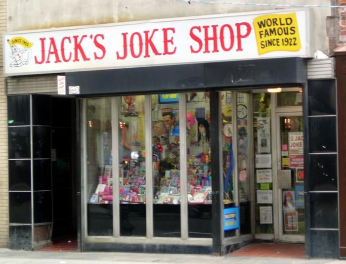 JACK’S JOKE SHOP CLOSED Updated July 2024 226 Tremont St, Boston