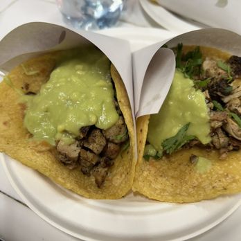 Los Tacos No.1 - Pollo Asado tacos on corn tortilla - Tacos Near Me - New York, New York Los Tacos No.1 - Pollo Asado tacos on corn tortilla - Tacos Near Me - New York, New York