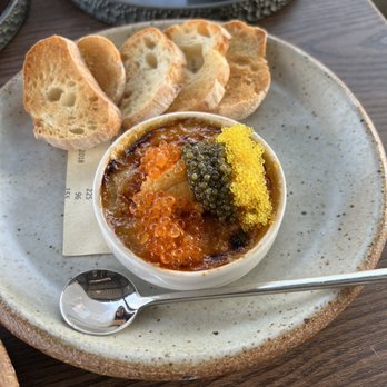 3rd Cousin - Uni crème brûlée - New American Near Me - San Francisco, California