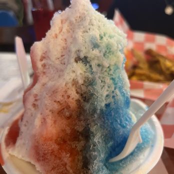 Legit Dogs & Ice - Shaved Ice with a surprise - Burgers Near Me - South Elgin, Illinois