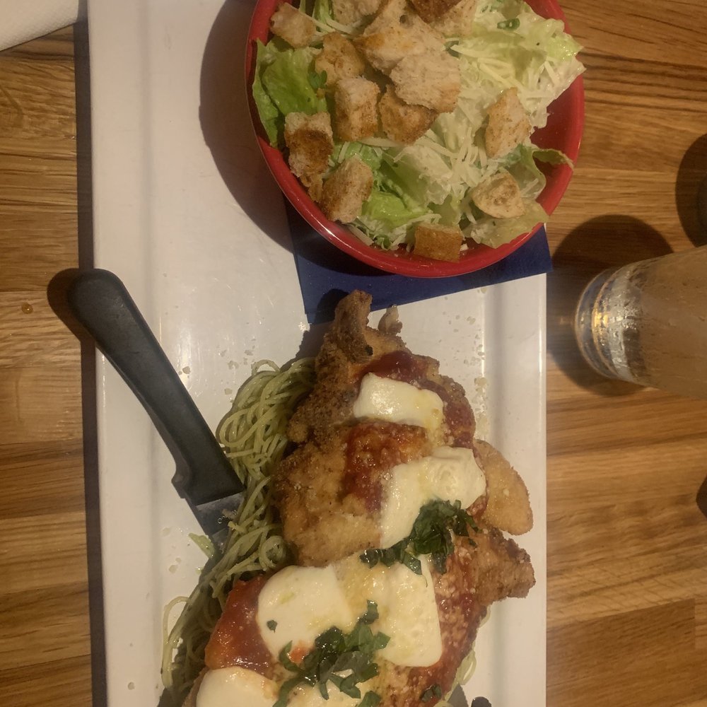 Wunderbar Bistro - Margarita Schnitzel with Caesar Salad - American Near Me - Hudson, New York Wunderbar Bistro - Margarita Schnitzel with Caesar Salad - American Near Me - Hudson, New York