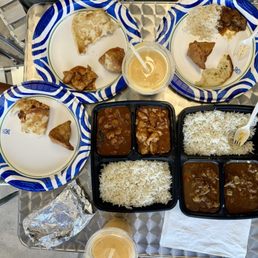 Butter Chicken Shrimp No.04 Combo Bowl (Non-Veg) - GOAT GRAVY Samosa Naan Mango Lassi 16 Oz Butter Chicken Shrimp No.04 Combo Bowl (Non-Veg) - GOAT GRAVY Samosa Naan Mango Lassi 16 Oz