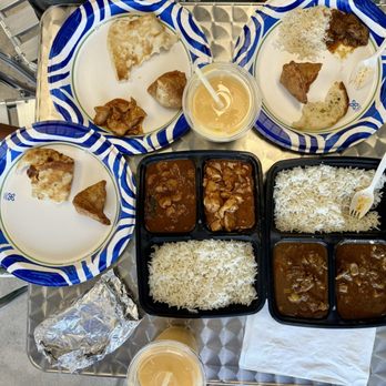 AniKri Foods - Butter Chicken Shrimp No.04 Combo Bowl (Non-Veg) - GOAT GRAVY Samosa Naan Mango Lassi 16 Oz - Indian Near Me - Cypress, California AniKri Foods - Butter Chicken Shrimp No.04 Combo Bowl (Non-Veg) - GOAT GRAVY Samosa Naan Mango Lassi 16 Oz - Indian Near Me - Cypress, California
