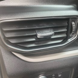 Dust all over vents