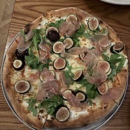 Work of art - Truffle Honey Fig Pizza.  Excellent!
