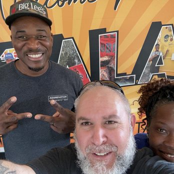Big Lee’s Barbecue - Me, my wife, and the owner-we need more people like this dude. - Barbeque Near Me - Ocala, Florida