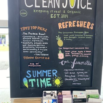 Clean Juice - Juice Bars & Smoothies Near Me - Ponte Vedra, Florida Clean Juice - Juice Bars & Smoothies Near Me - Ponte Vedra, Florida