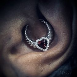Black Lotus Tattoo Gallery - Daith piercing