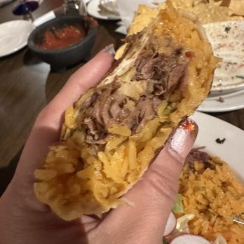 Las 3 Hermanas - California burrito still dreaming about it. - Mexican Near Me - Hagerstown, Maryland