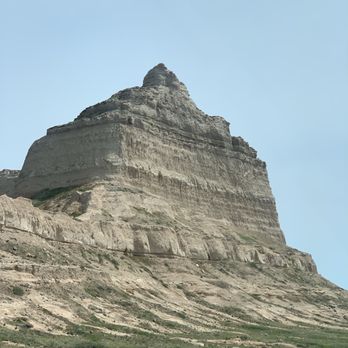 Scotts Bluff National Monument - Scott's Bluff, approaching from Old Oregon Trail Road - Landmarks & Historical Buildings Near Me - Gering, Nebraska Scotts Bluff National Monument - Scott's Bluff, approaching from Old Oregon Trail Road - Landmarks & Historical Buildings Near Me - Gering, Nebraska